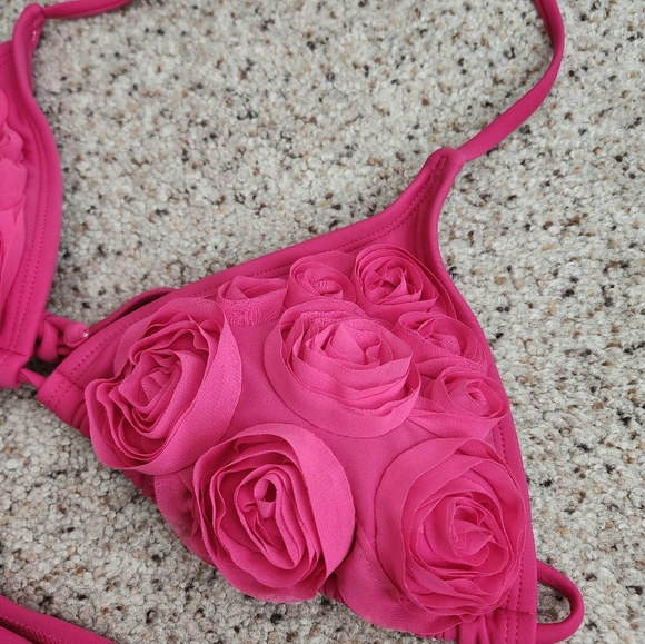 Xhilaration Y2k Pink Rose Bikini - Picture 2 of 5